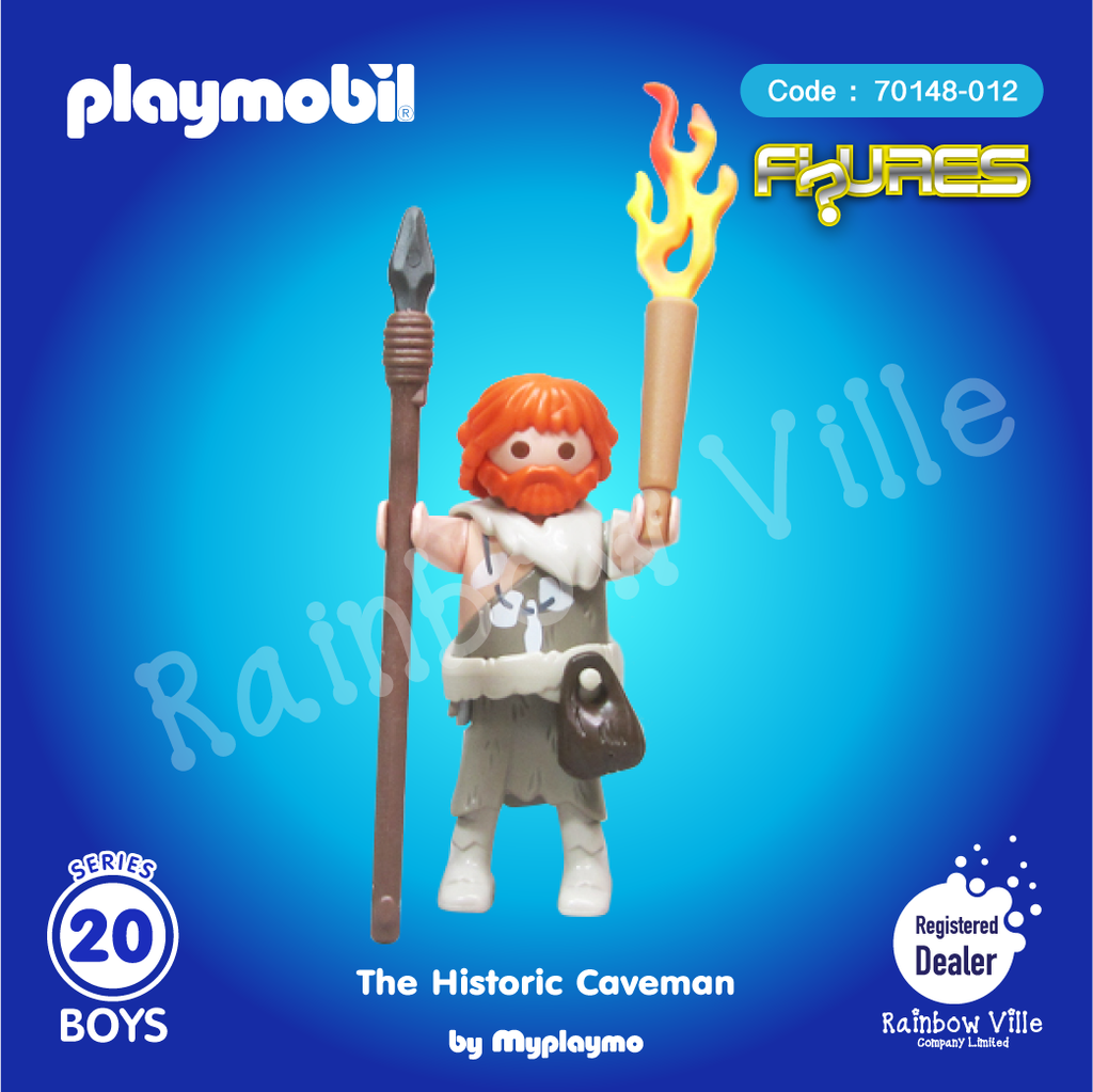 70148-012 Figures Series 20-Boys-The Historic Caveman