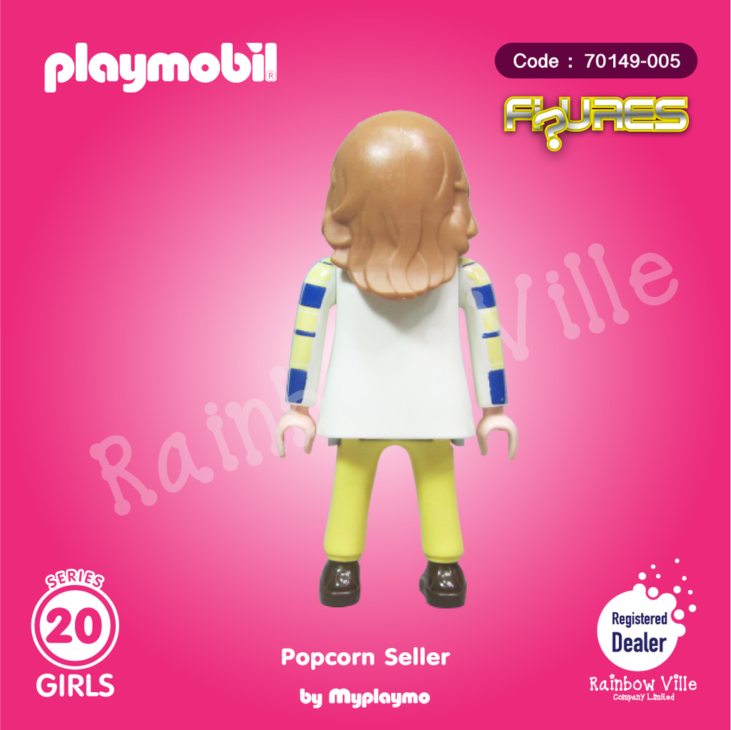 70149-005 Figures Series 20-Girl-Popcorn Seller