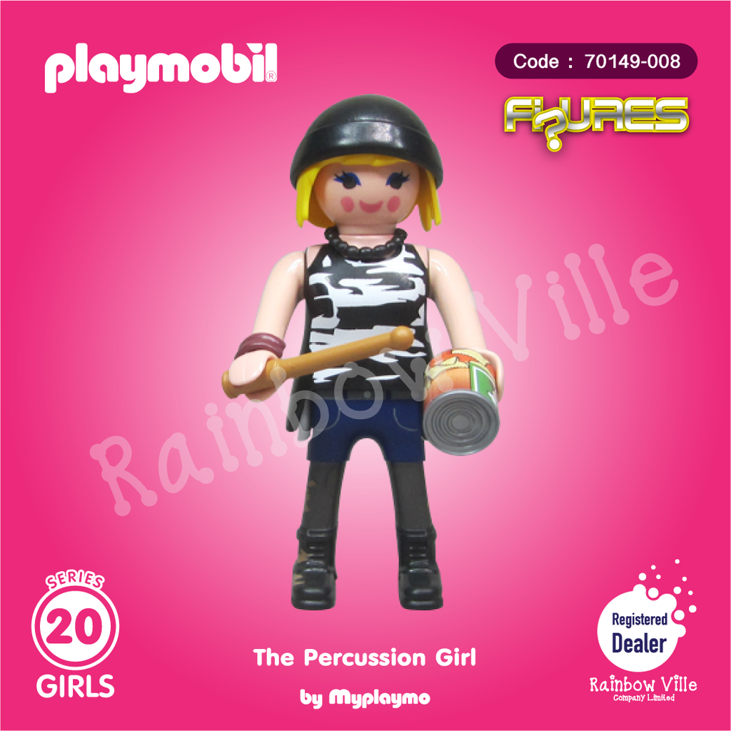 70149-008 Figures Series 20-Girl-The Percussion Girl