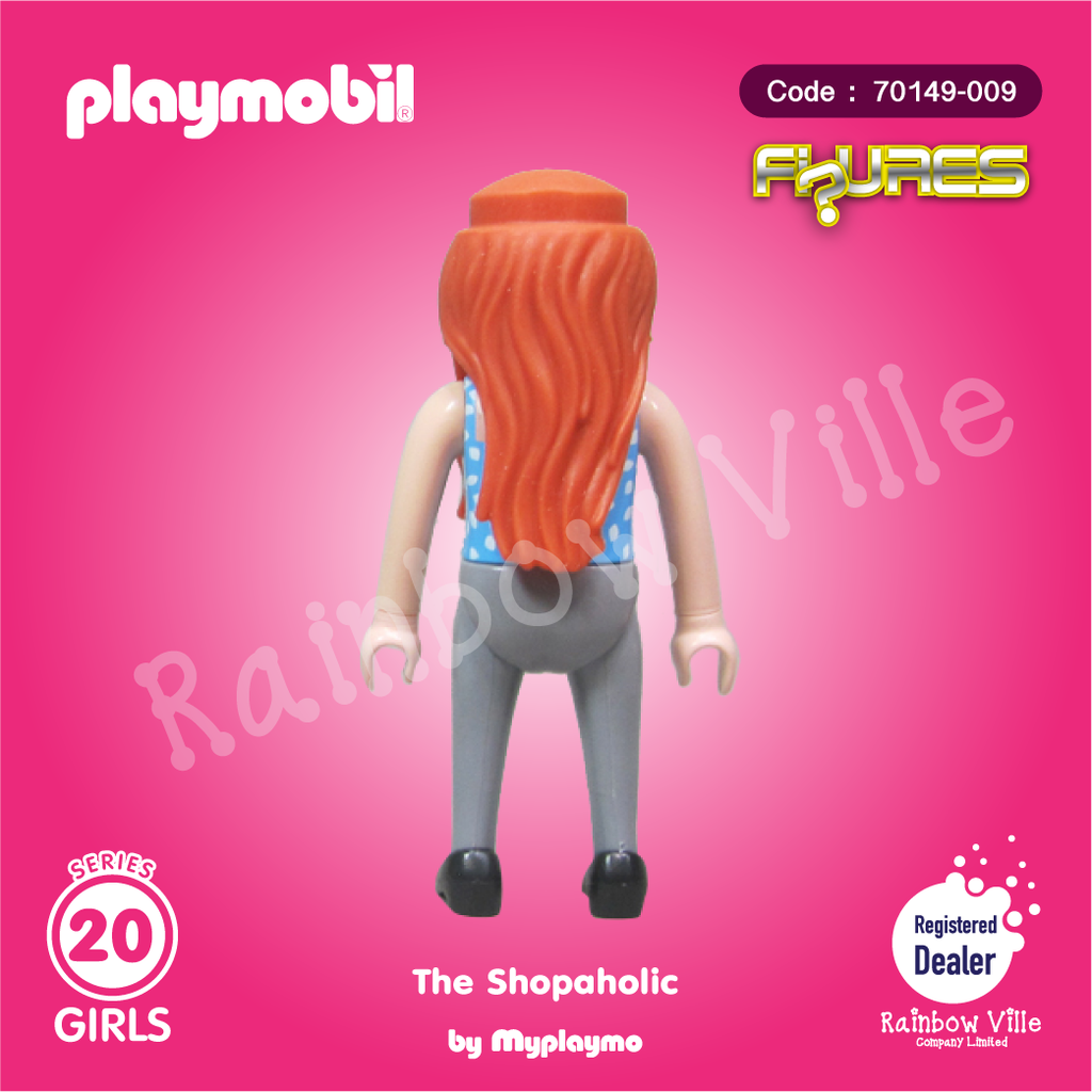 70149-009 Figures Series 20-Girl-The Shopaholic