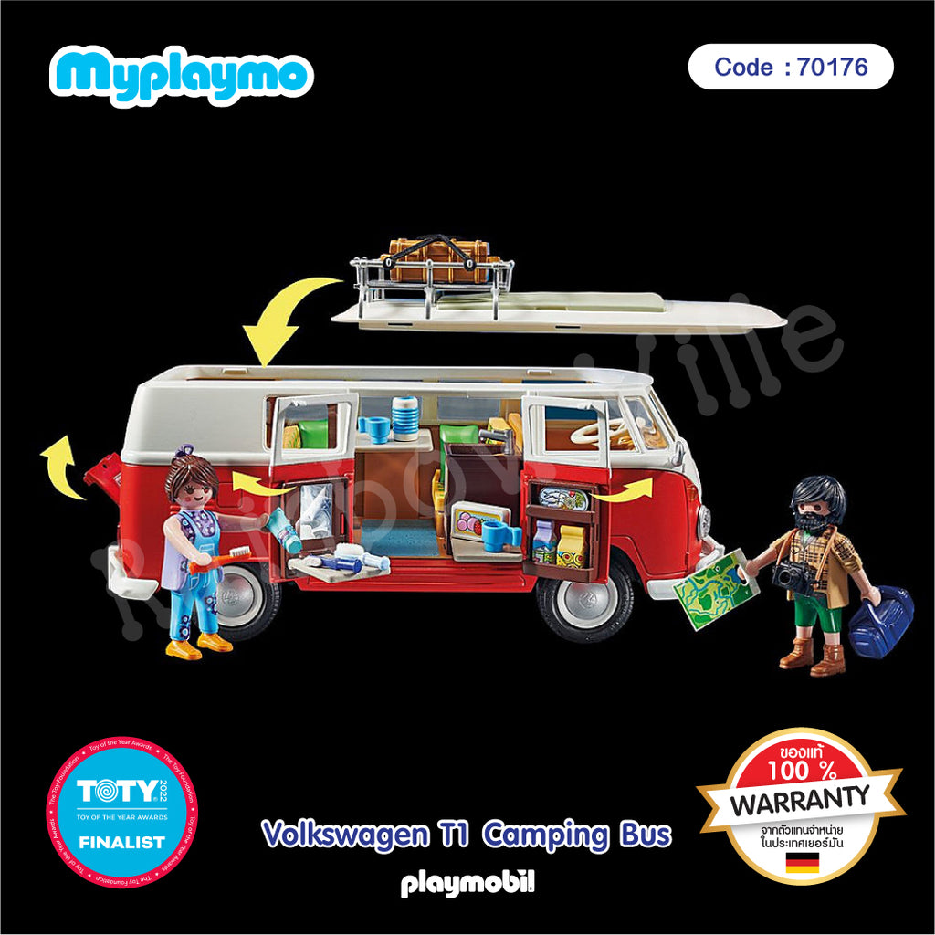 70176-Cars&Trucks-Volkswagen T1 Camping Bus