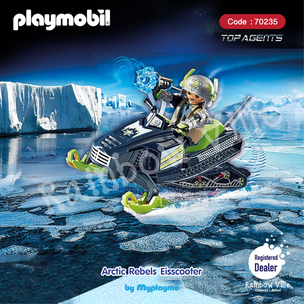 70235-Top Agents V-Arctic Rebels Ice Scooter