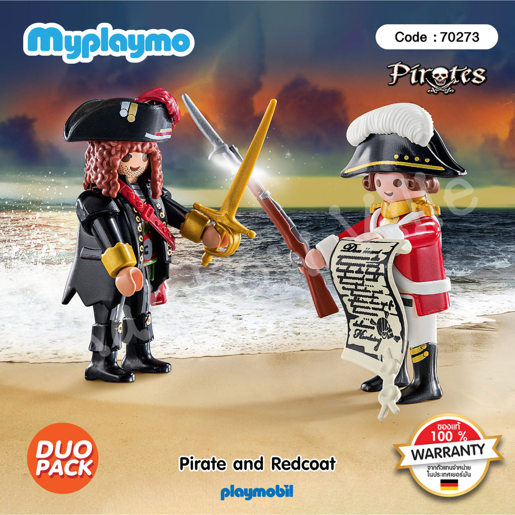 70273-DuoPack-Pirate and Redcoat