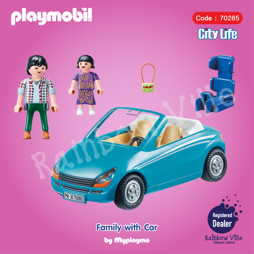 70285-City Life-Family with Car