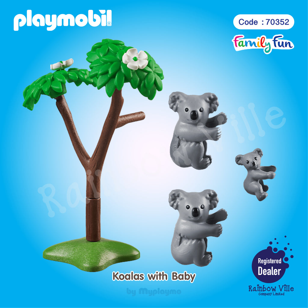 70352-Zoo-Koalas with Baby