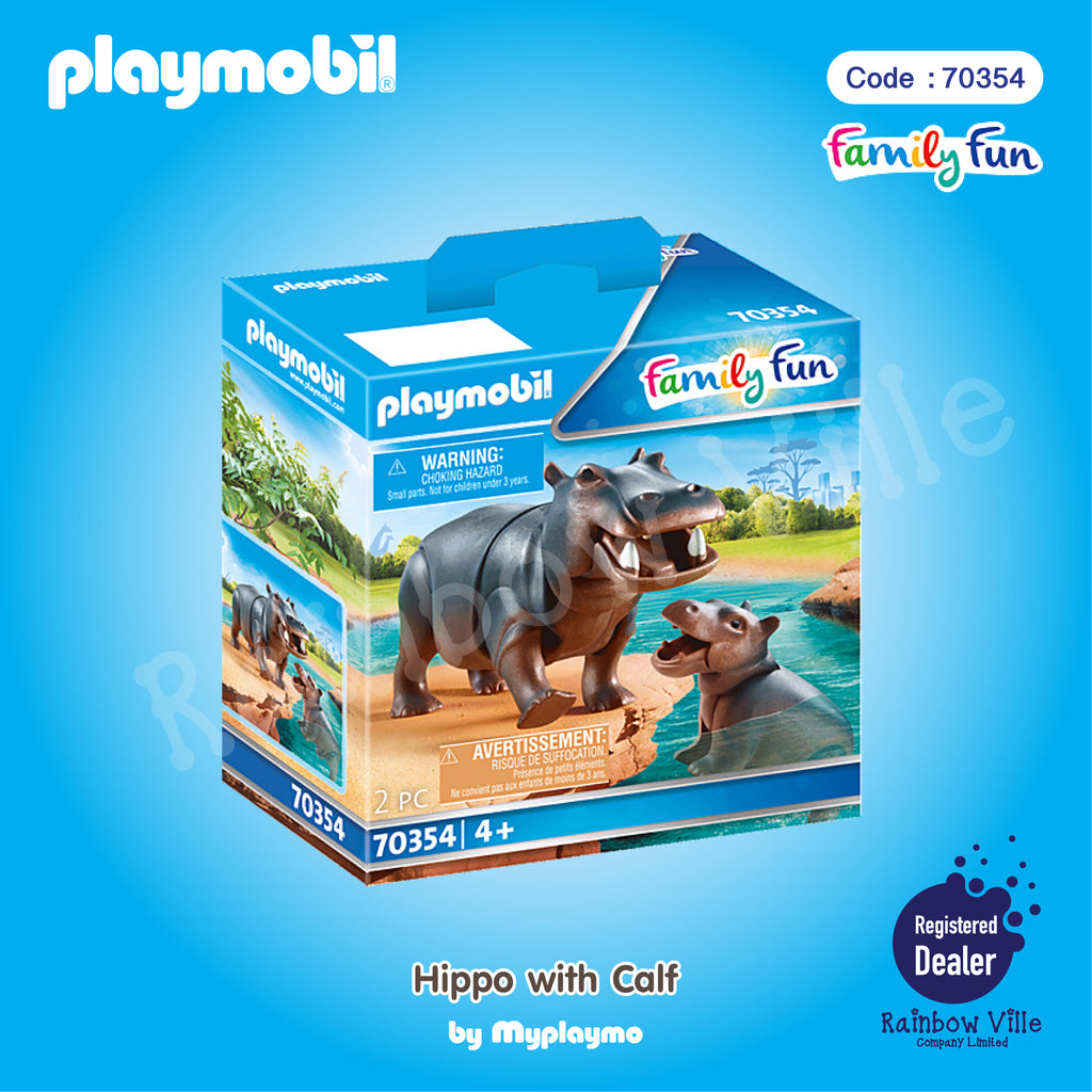 70354-Zoo-Hippo with Calf