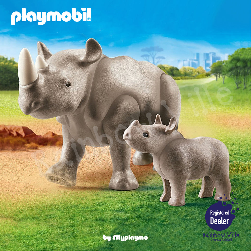 70357-Zoo-Rhino with Calf