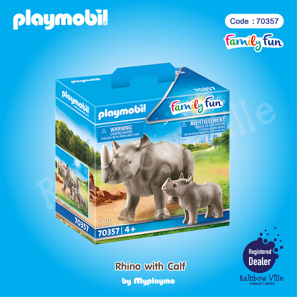70357-Zoo-Rhino with Calf