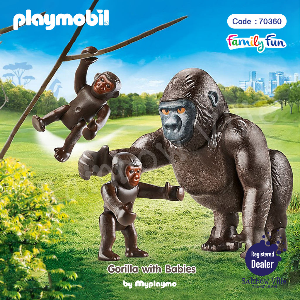 70360-Zoo-Gorilla with Babies