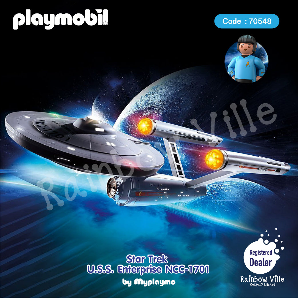 PLAYMOBIL 70548 Star Trek - U.S.S. Enterprise NCC-1701 for sale online