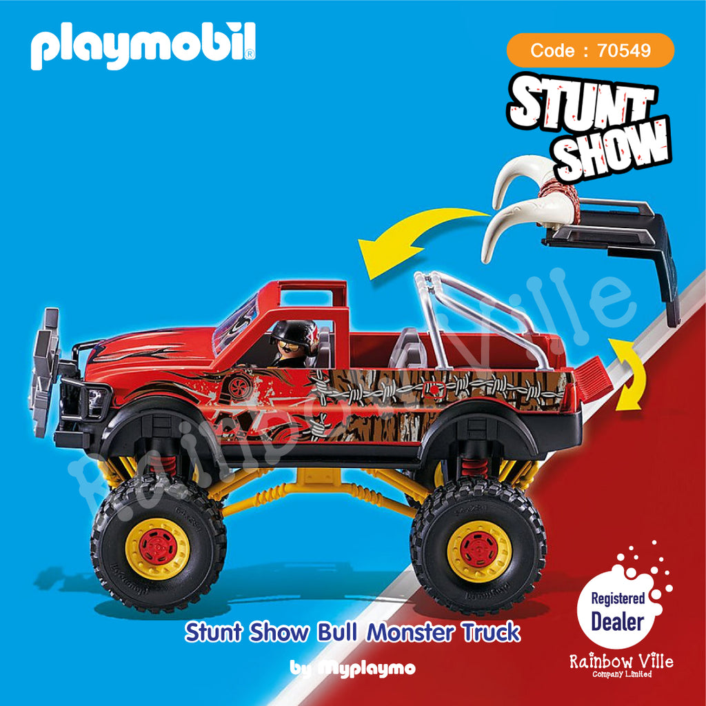 70549-City Action-Stunt Show Bull Monster Truck