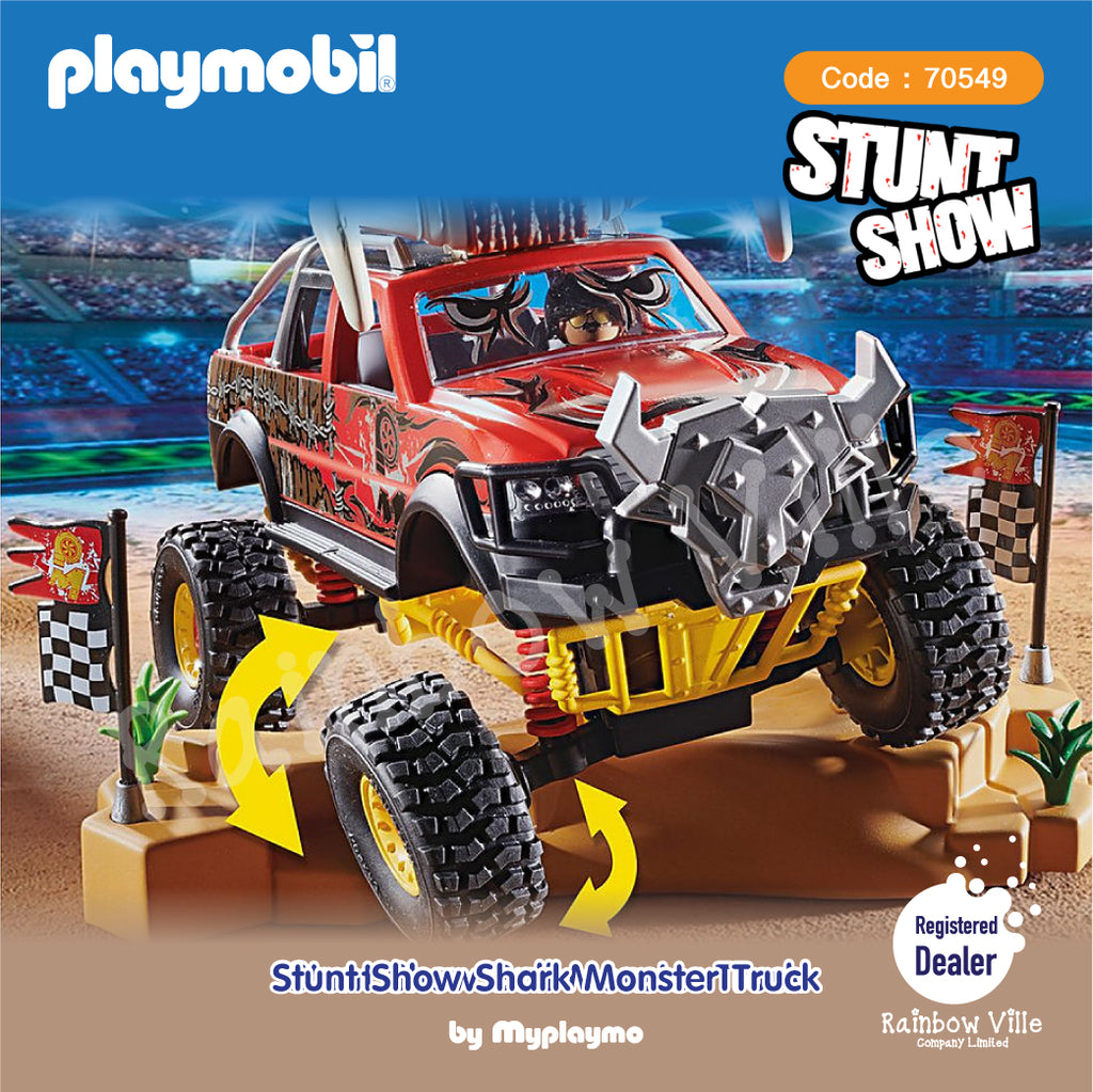 70549-City Action-Stunt Show Bull Monster Truck