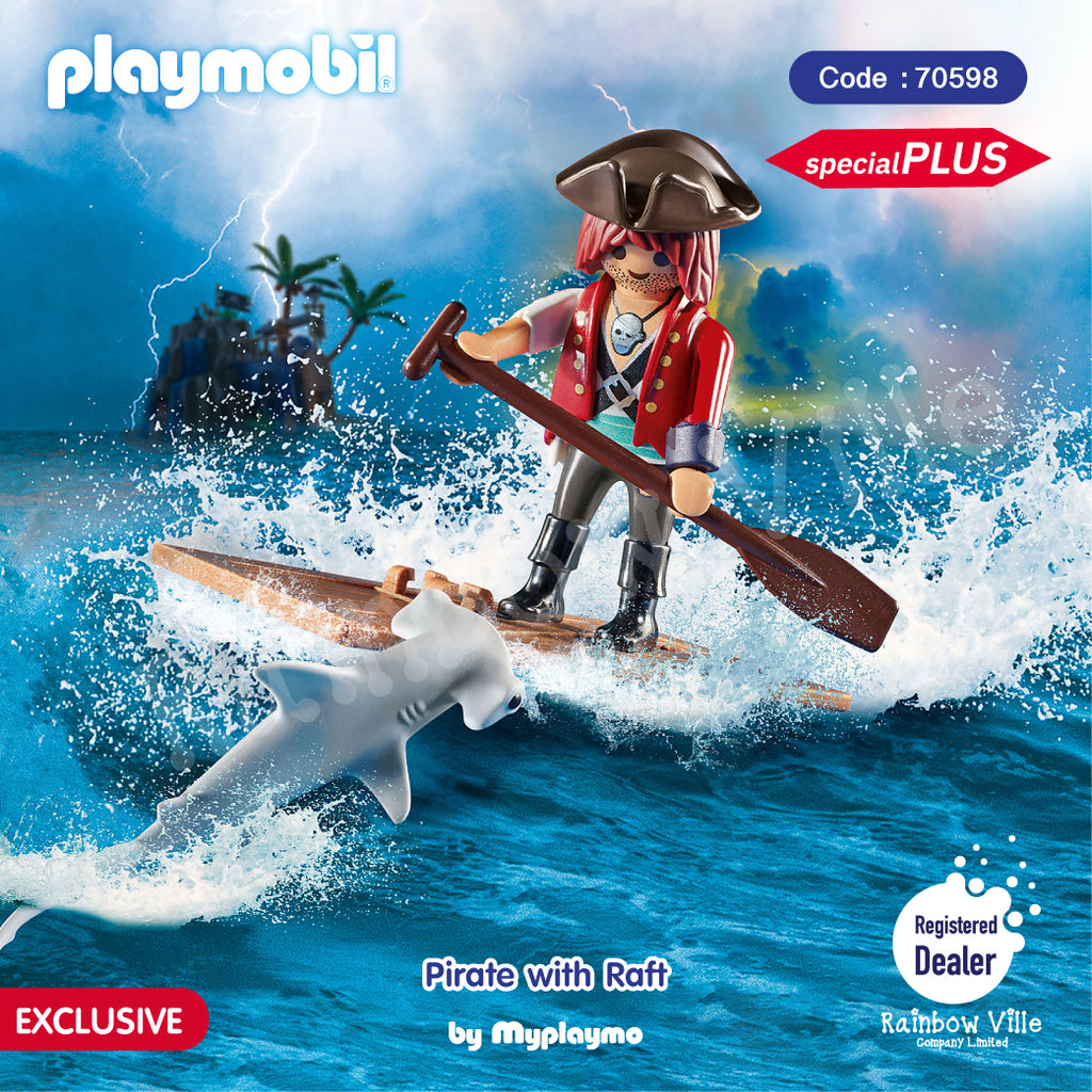 70598-Special Plus-Pirate with Raft
