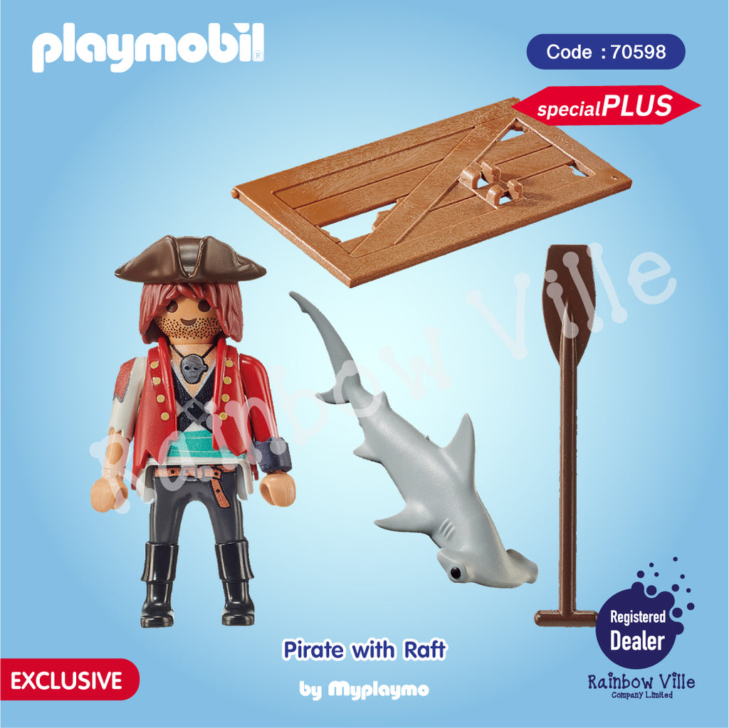 70598-Special Plus-Pirate with Raft