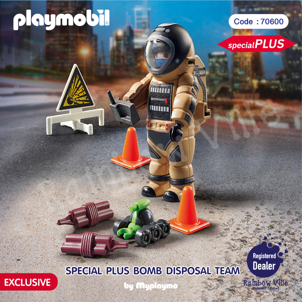 70600-Special Plus-SWAT Bomb Disposal Team