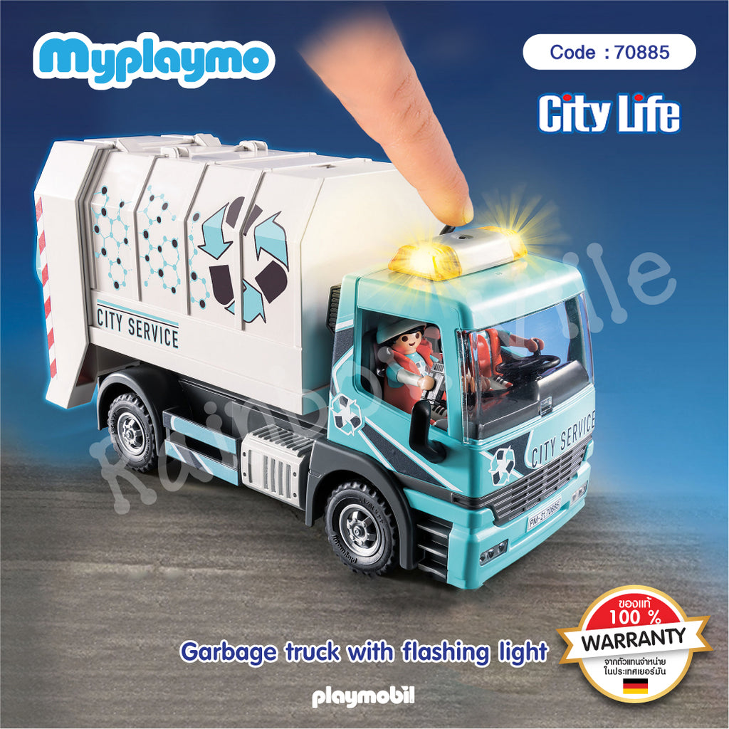 70885-Exclusive-City Recycling Truck