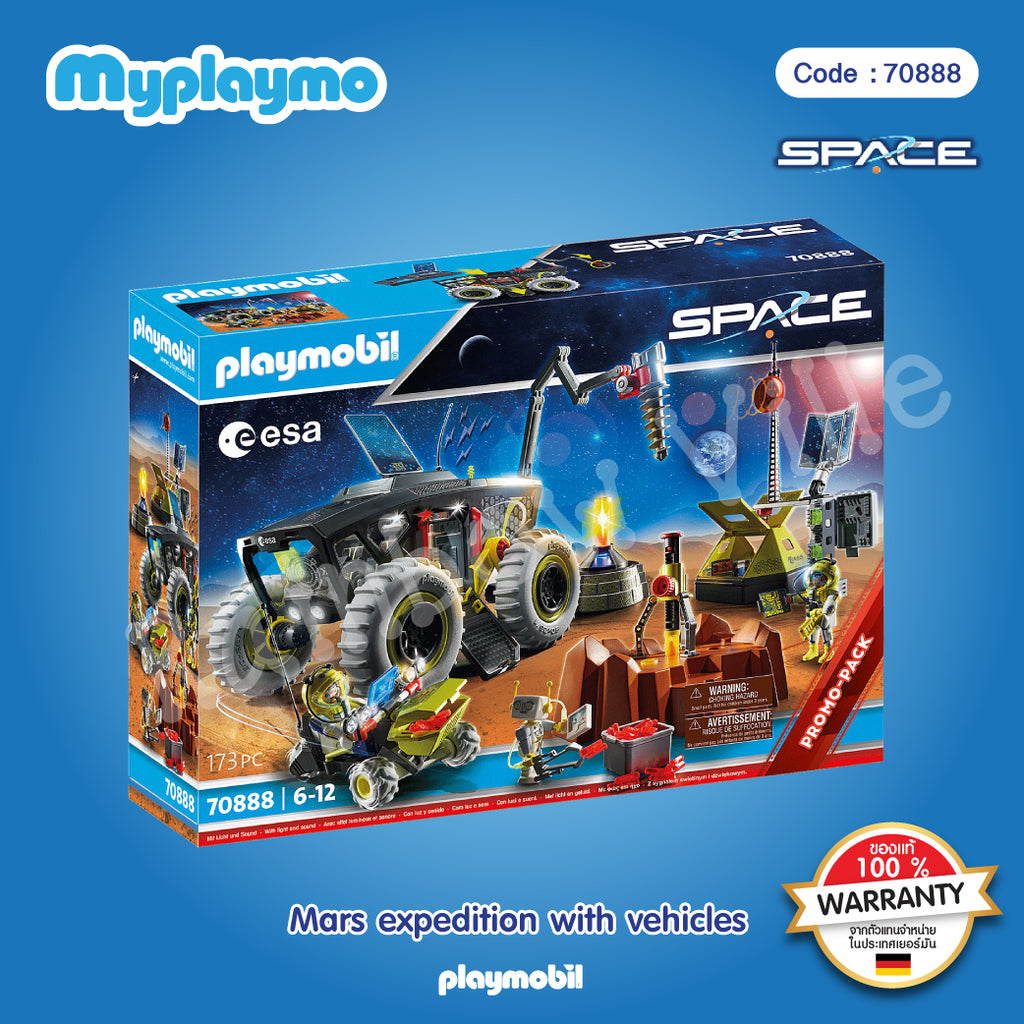 70888-Exclusive-Mars Expedition With Vehicles
