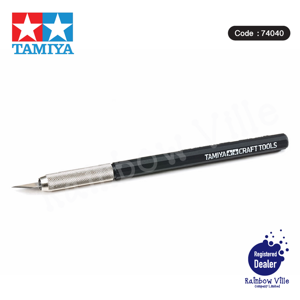 Tamiya's Tools-Modeler's Knife (Black) #74040
