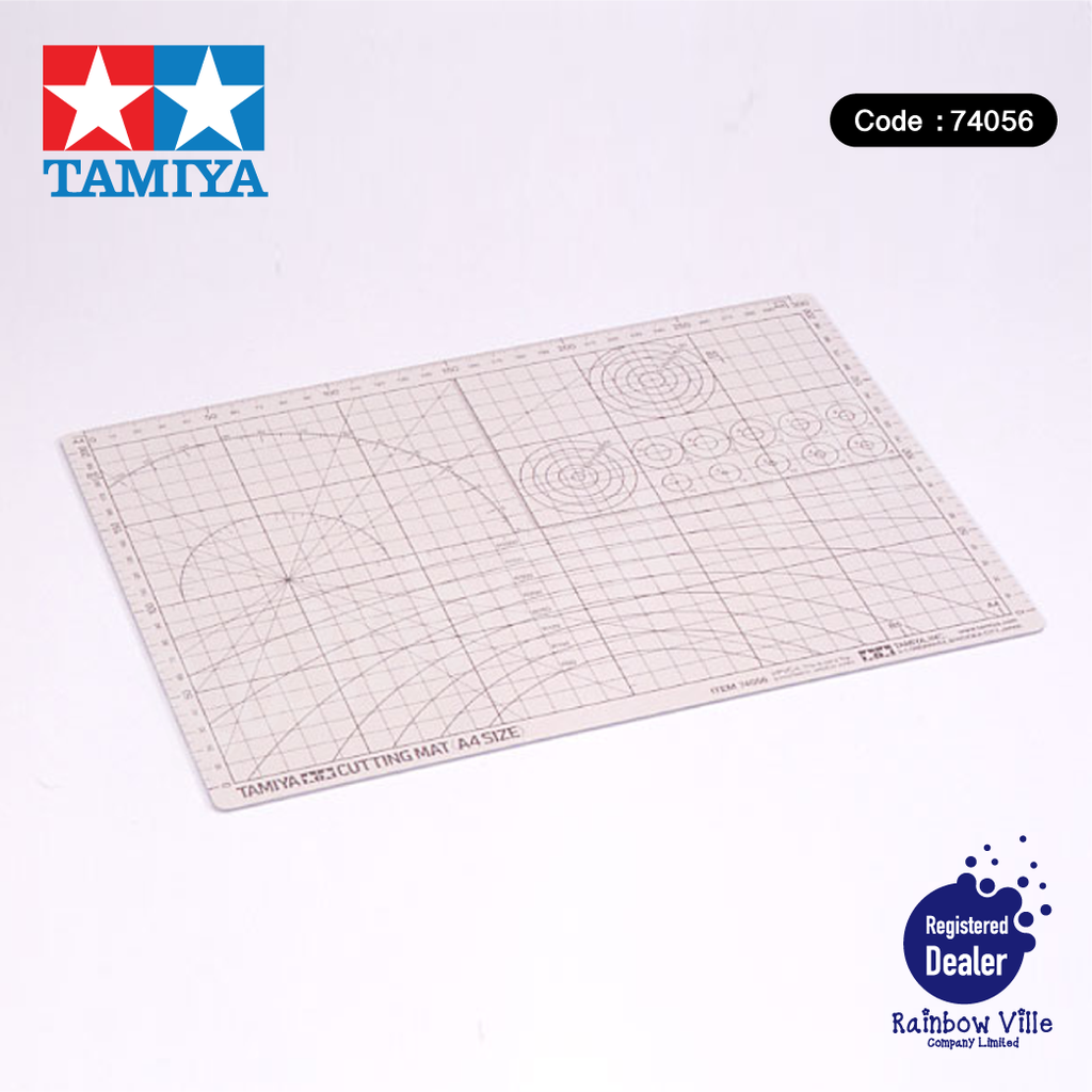 74056-Tamiya's Tools-Tamiya cutting Mat (A4 Size)