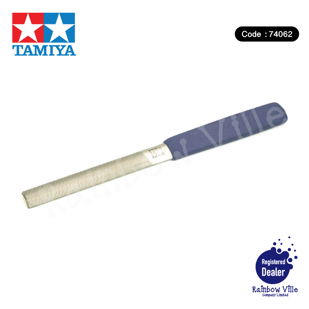74062-Tamiya's Tools-Craft File PRO (half-round, 15mm width)
