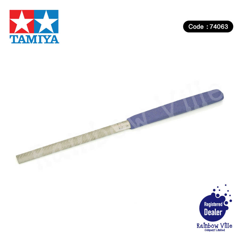 74063-Tamiya's Tools-Craft File PRO (half-round, 10mm width)