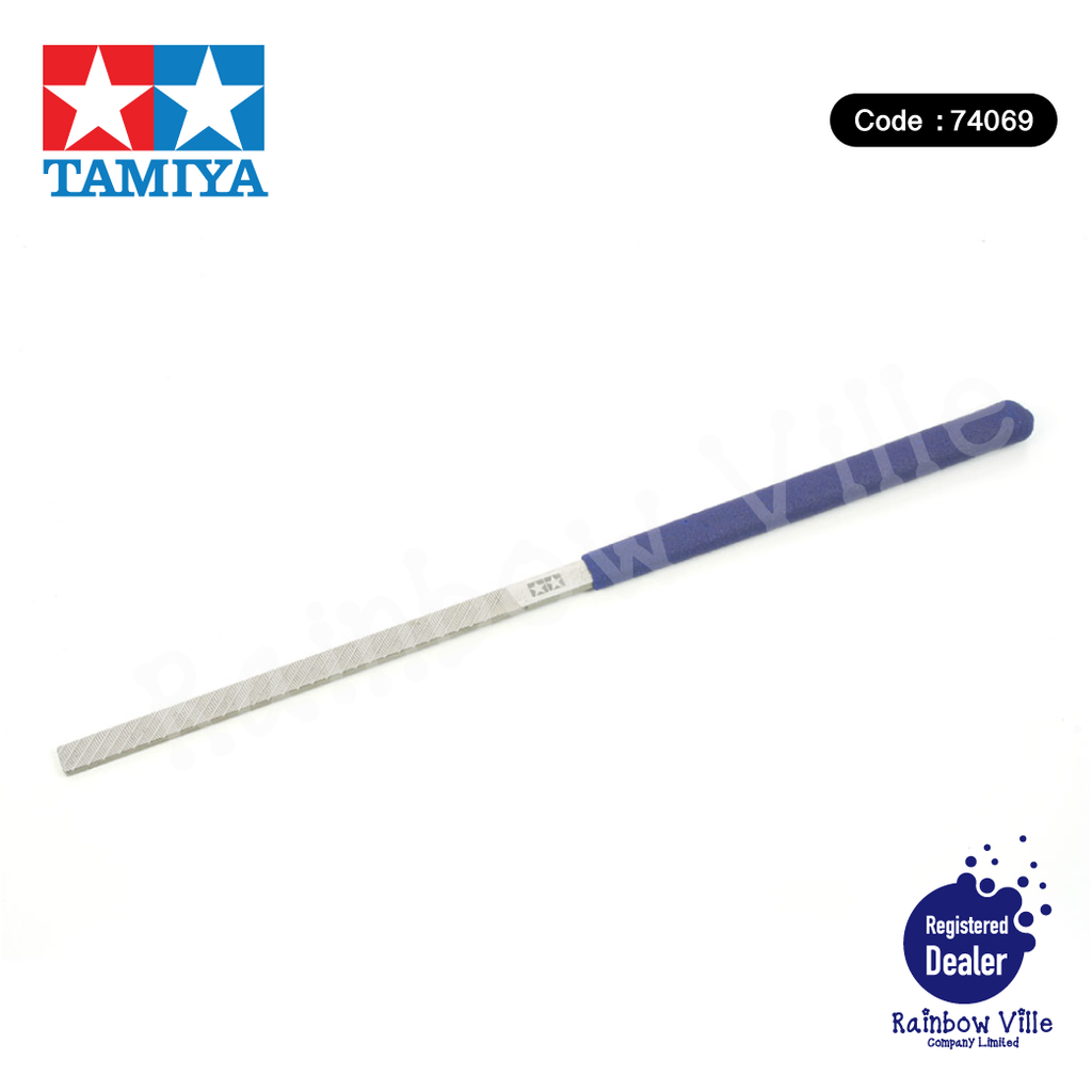 74069-Tamiya's Tools-Craft File PRO (flat, 6mm width)