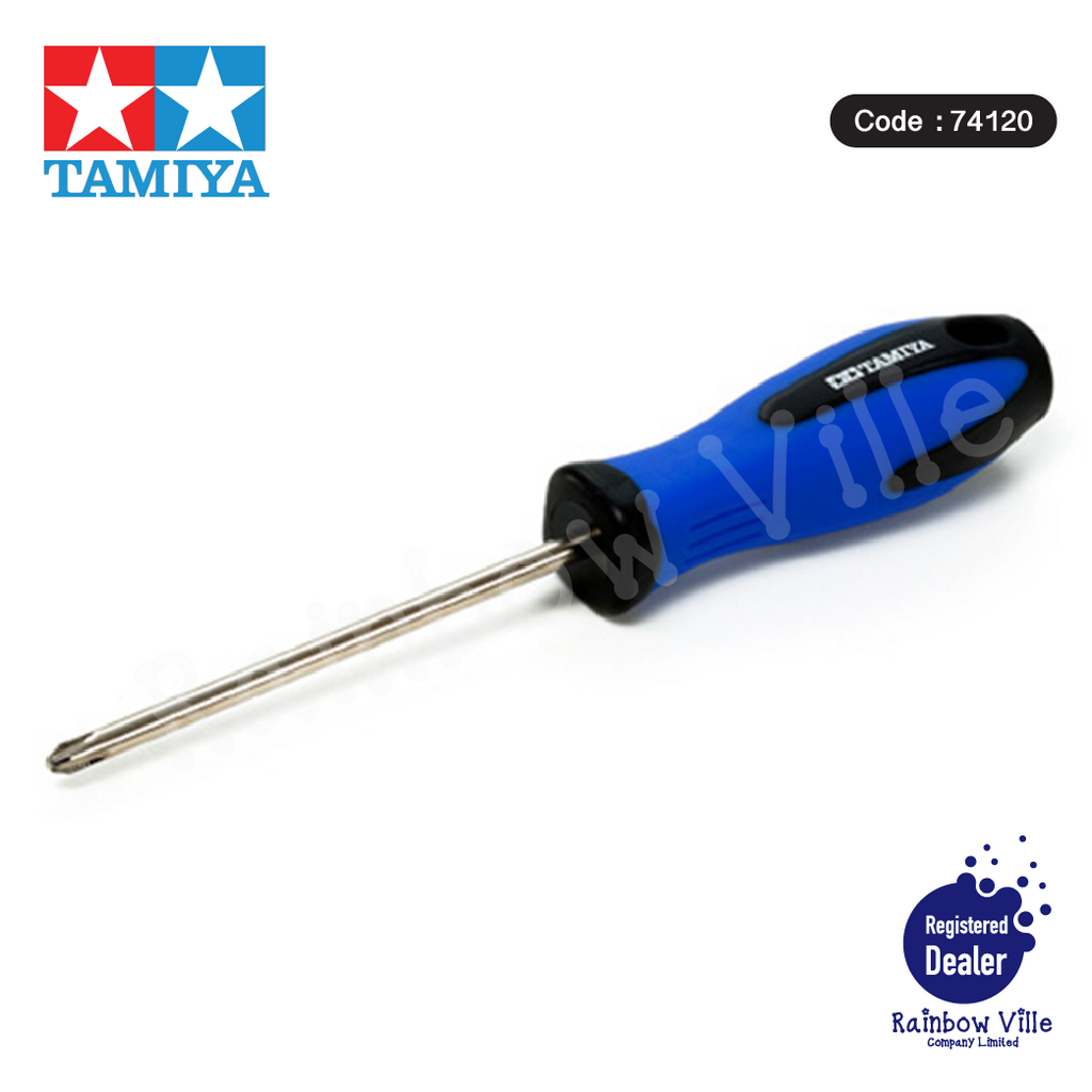 Tamiya's Tools-(＋) Screwdriver PRO (L) #74120