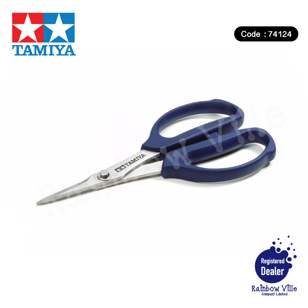74124-Tamiya's Tools-Craft scissors (for plastic / soft metal)