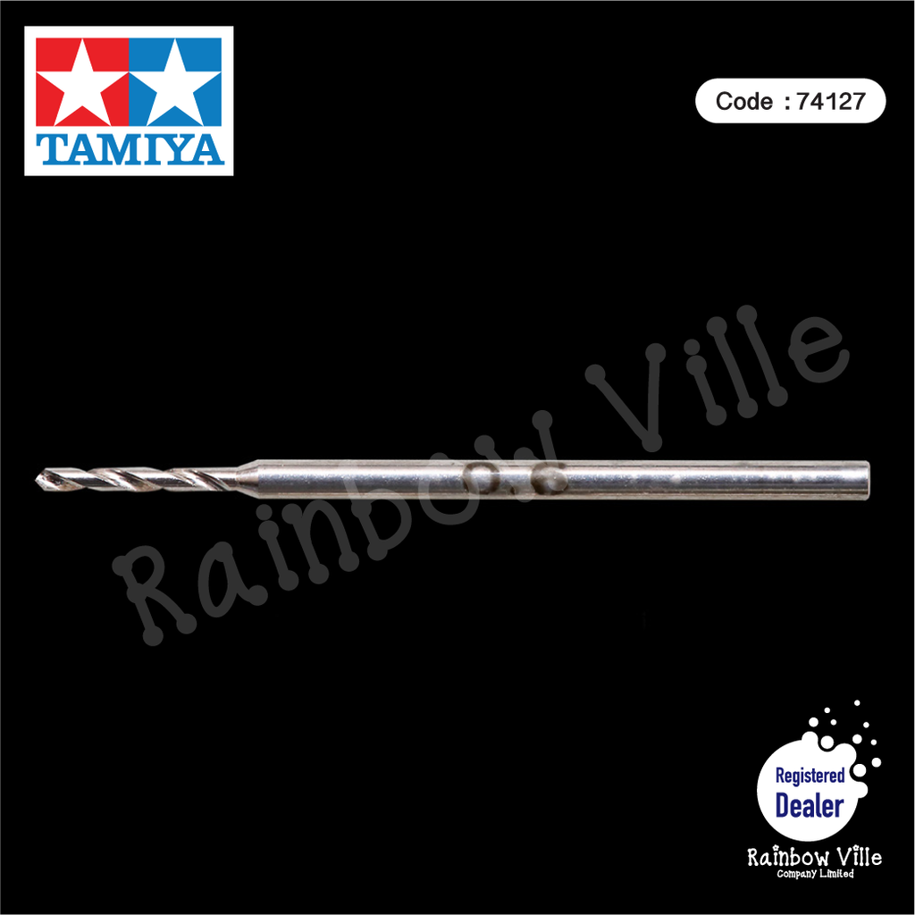 74127-Tamiya's Tools-Precision drill blade 0.6mm (shaft diameter 1.0mm)