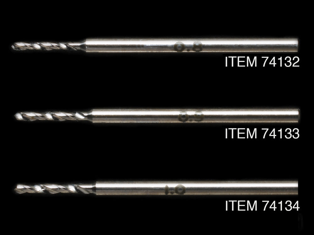 74133-Tamiya's Tools-Precision drill blade 0.9 mm (shaft diameter 1.5 mm)