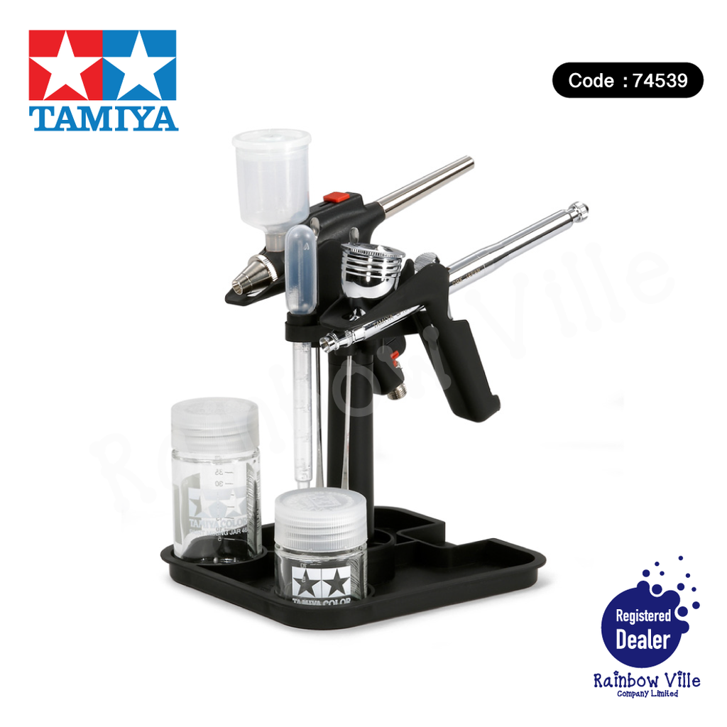 74539-Tamiya's Tools-Spray work airbrush stand II