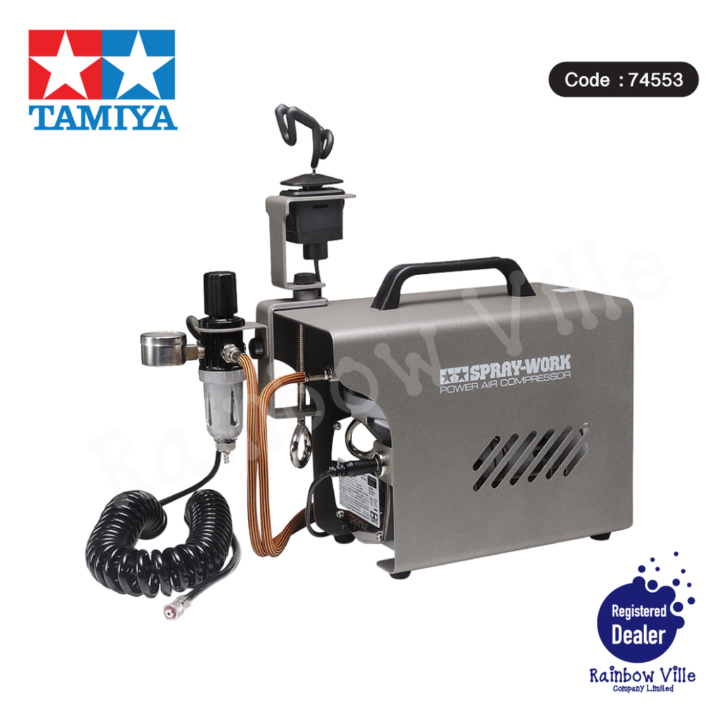 74553-Tamiya's Tools-Spray Work Power Air-Compressor