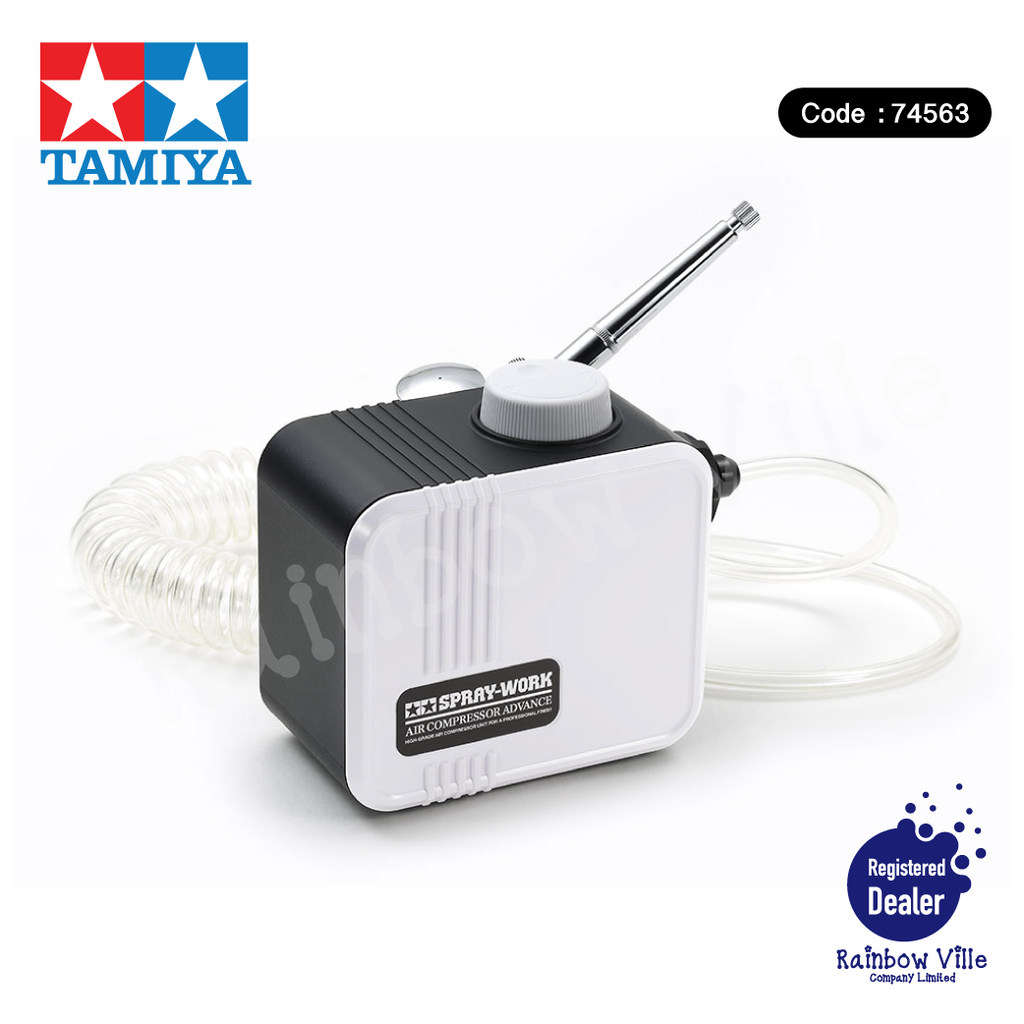 74563-Tamiya's Tools-Spraywork Compressor Advance (with Sparmax Airbrush SX0.3D)