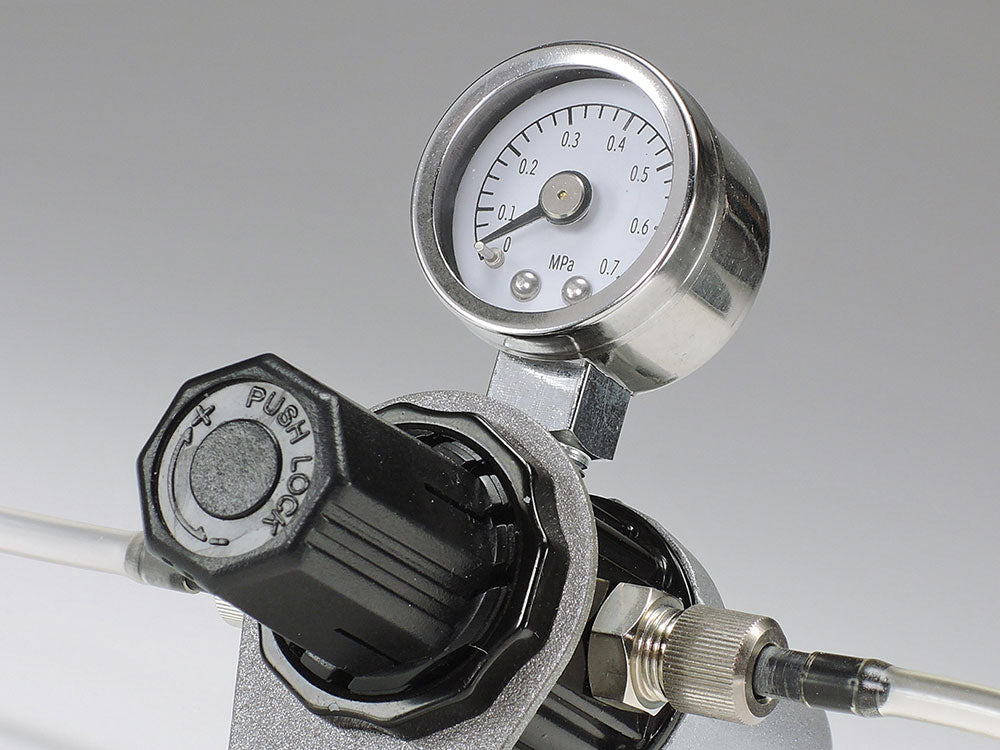 74565-Tamiya's Tools-Air regulator (with meter)