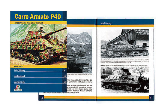 89792-Tanks-1/35 Italian Heavy Tank P40