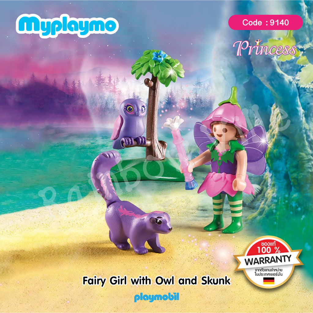 9140-Fairy-Collectable Fairy Girl with Animal Friends