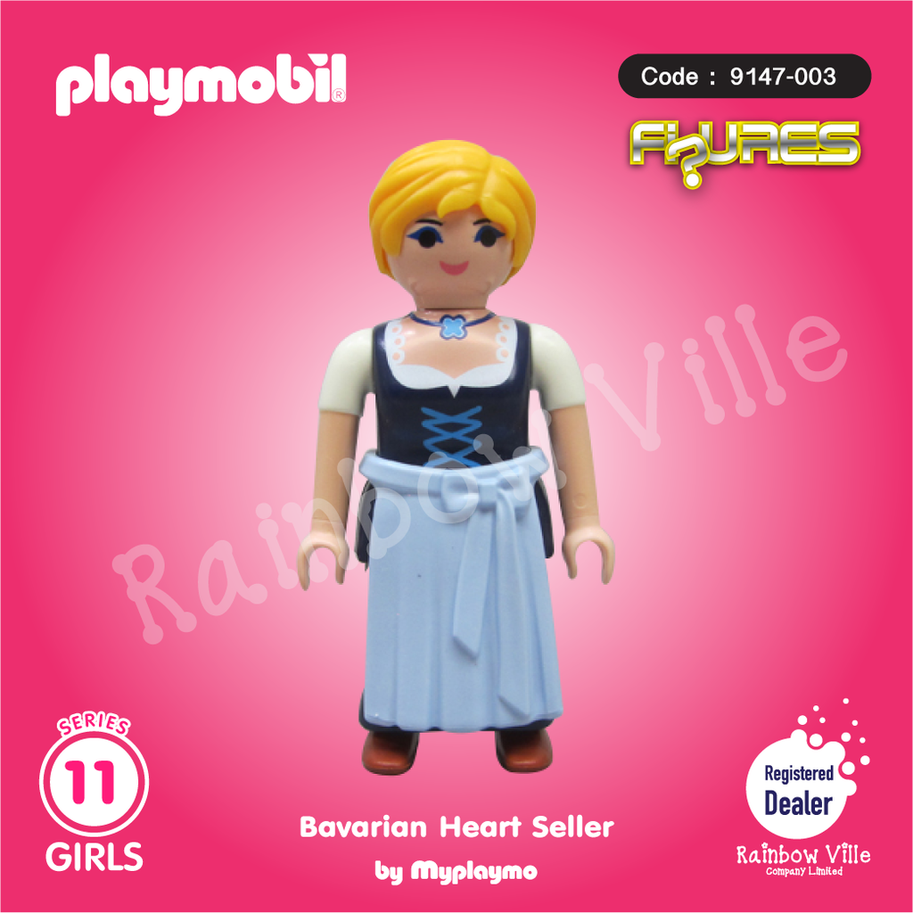 9147-003 Figures Series 11-Bavarian Heart Seller#1