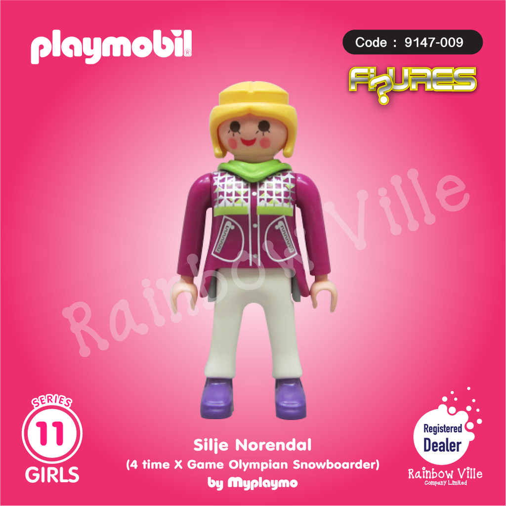 9147-009 Figures Series 11-Silje Norendal (4TimeXGame-Olympic Snowboarder