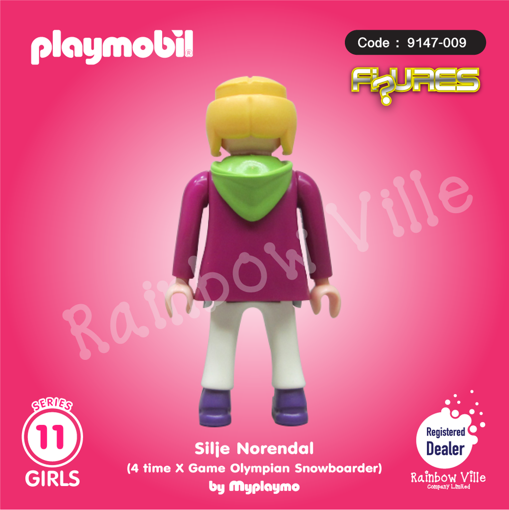 9147-009 Figures Series 11-Silje Norendal (4TimeXGame-Olympic Snowboarder