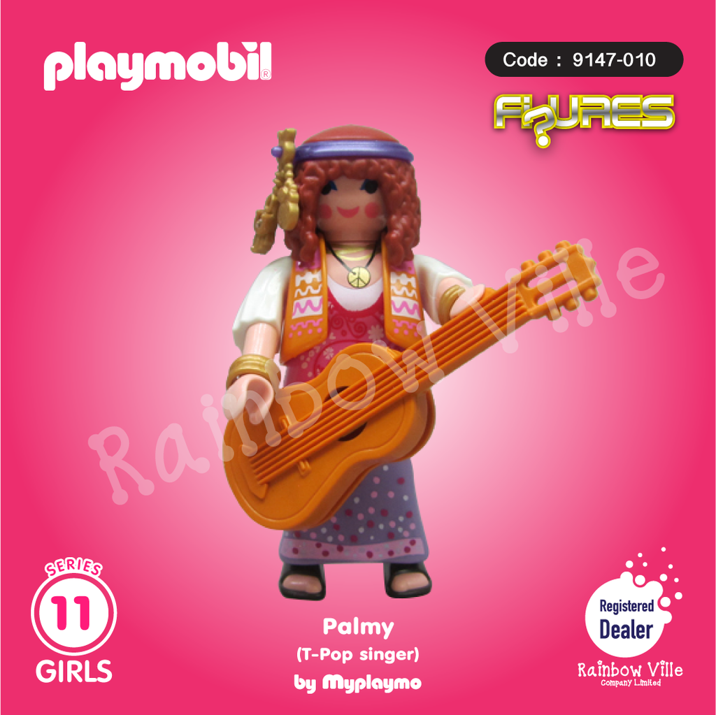 9147-010 Figures Series 11-Palmy (Pop Singer)