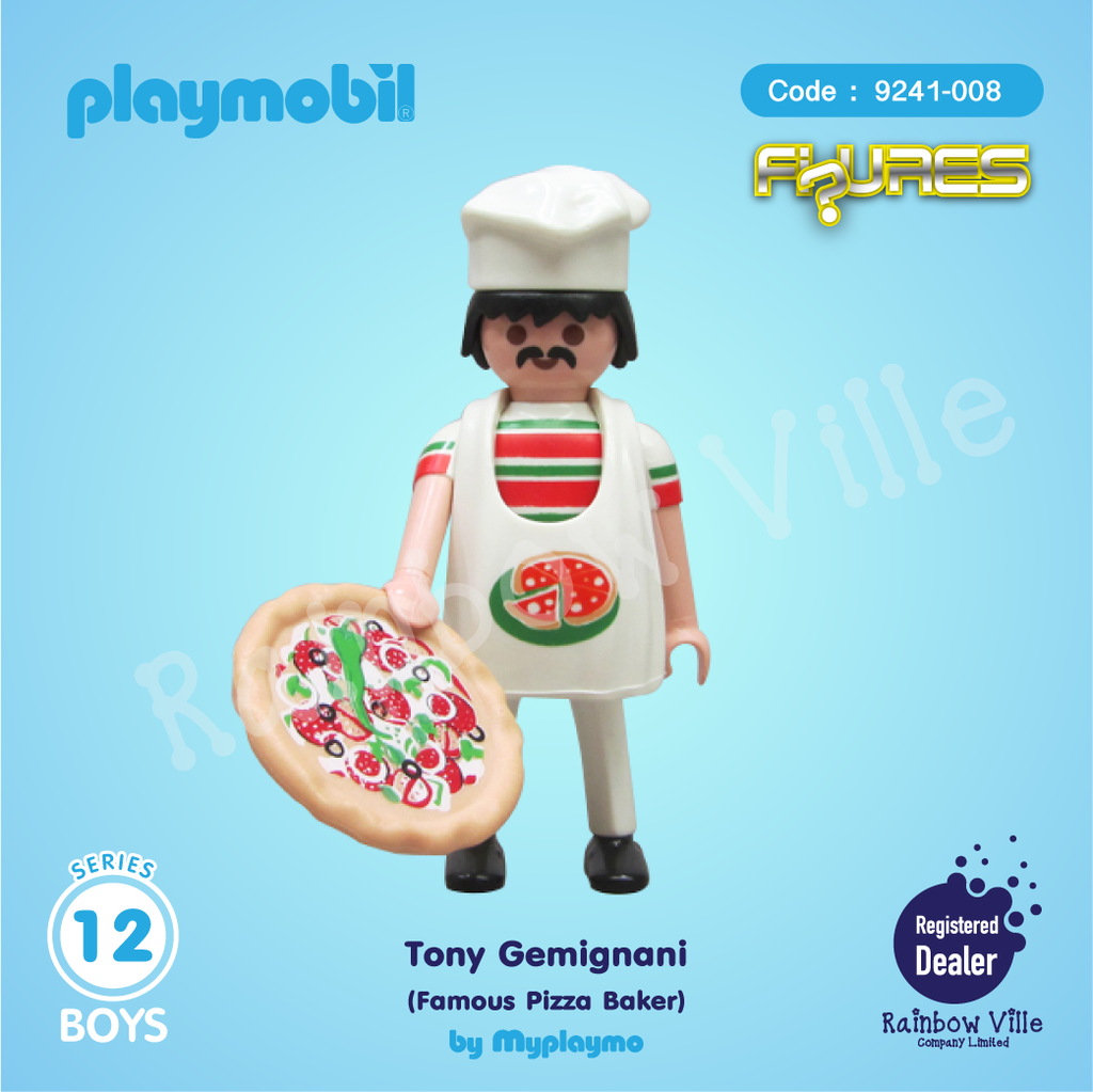 9241-008 Figures Series 12- Toni Gemignani (World Best Pizza Baker)