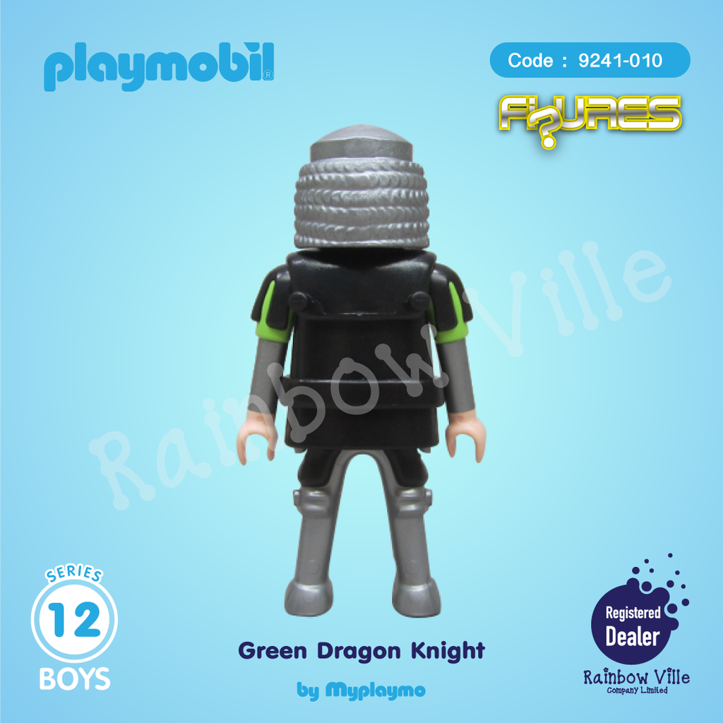 9241-010 Figures Series 12- Emerald Dragon Knight