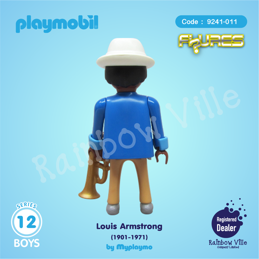 9241-011 Figures Series 12- Louis Armstrong The Famous Jazzy (1901-1971)