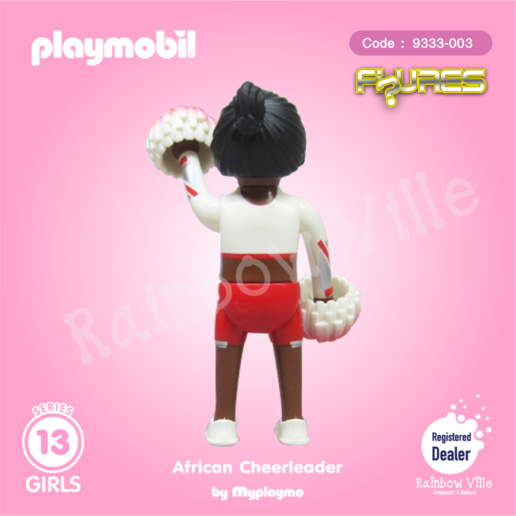 9333-003 Figures Series 13-African Cheerleader