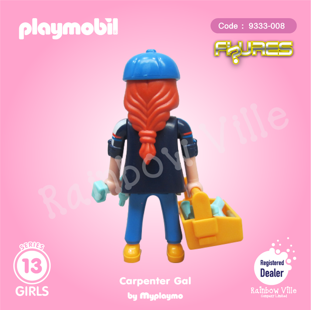 9333-008 Figures Series 13-The Carpenter Gal