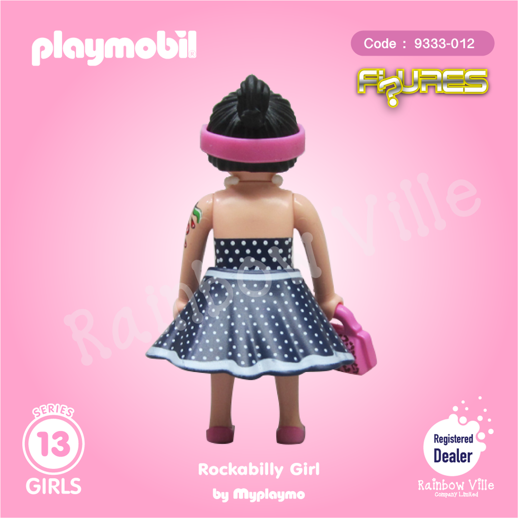 9333-012 Figures Series 13-Rockabilly Girl