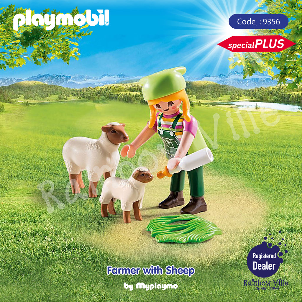 9356-SpecialPlus-Farmer with Sheep