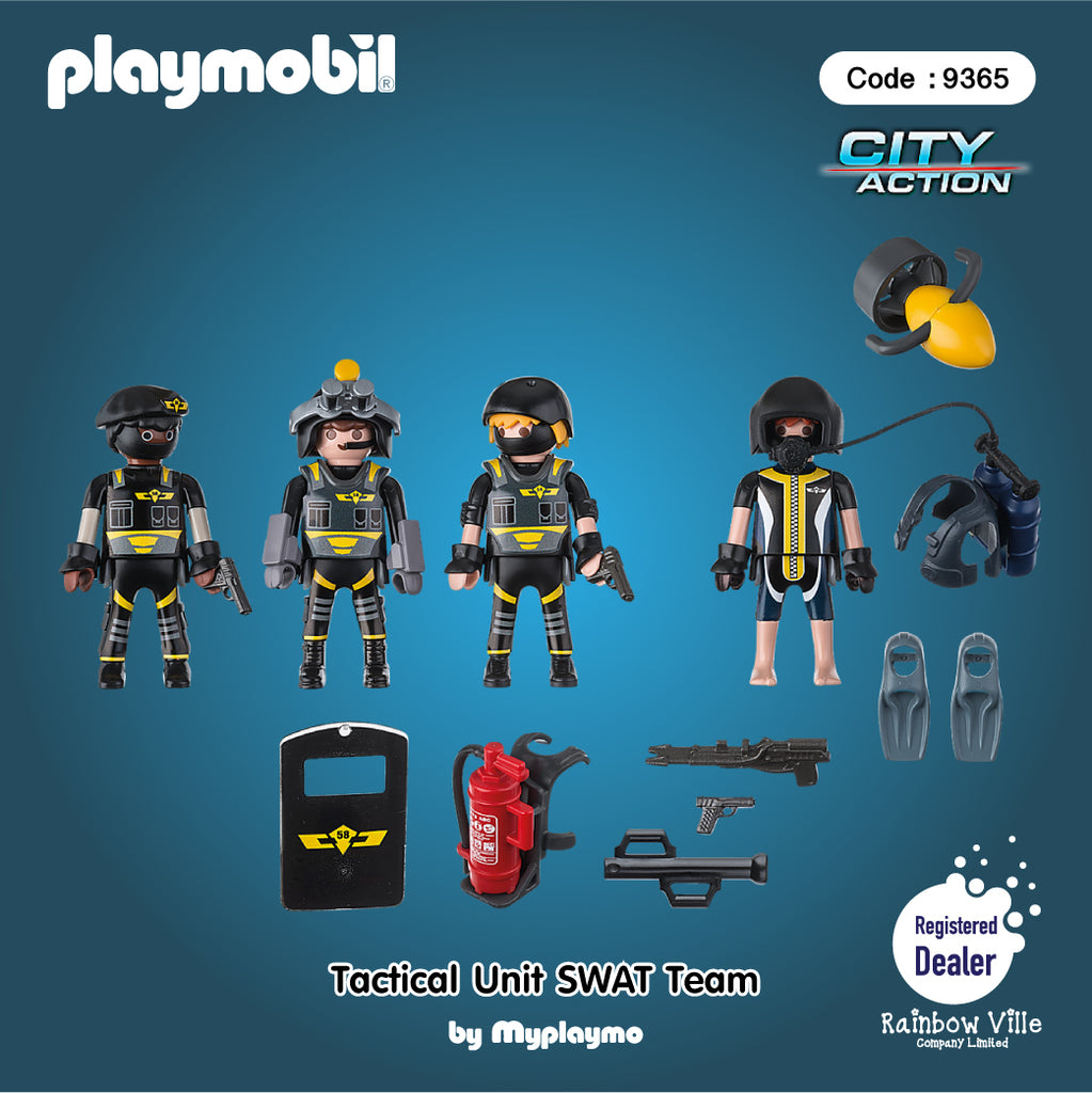 9365-City Action-Tactical Unit Team (Exclusive)