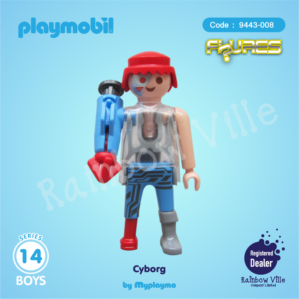 9443-008 Figures Series 14-Cyborg