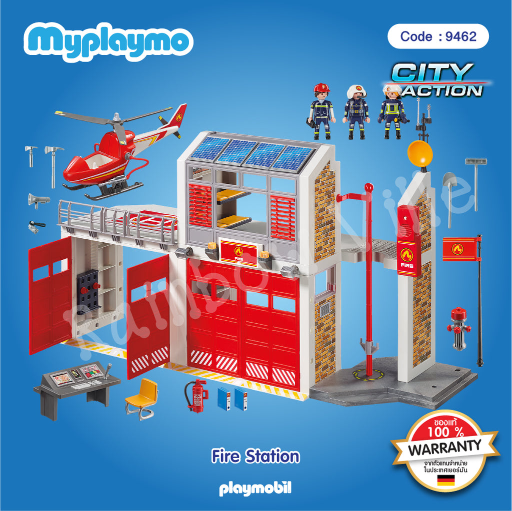9462-City Action-Big Fire Station